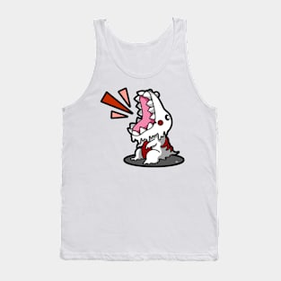 SM3GMASAURUS WHITE (RED) Tank Top